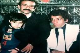 عکسی کمتر دیده شده از کودکی محسن تنابنده در کنار پدر و عمو