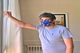 ماسک عجیب و غریب حمید گودرزی! + عکس