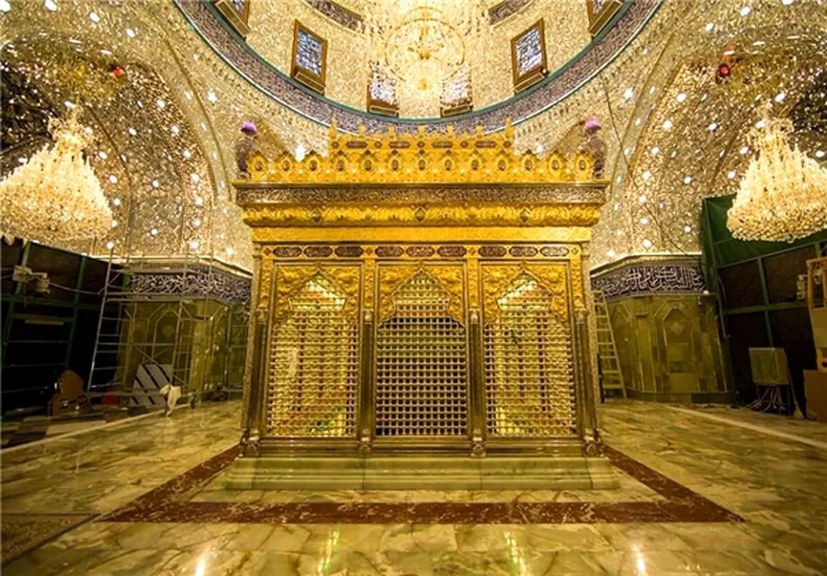 امشب قرص قمر در کربلا طعنه به خورشید می‌زند + تصاویر