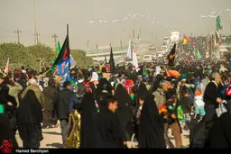 شروع پیاده روی زائرین از نجف به سوی کربلا/ تصاویر