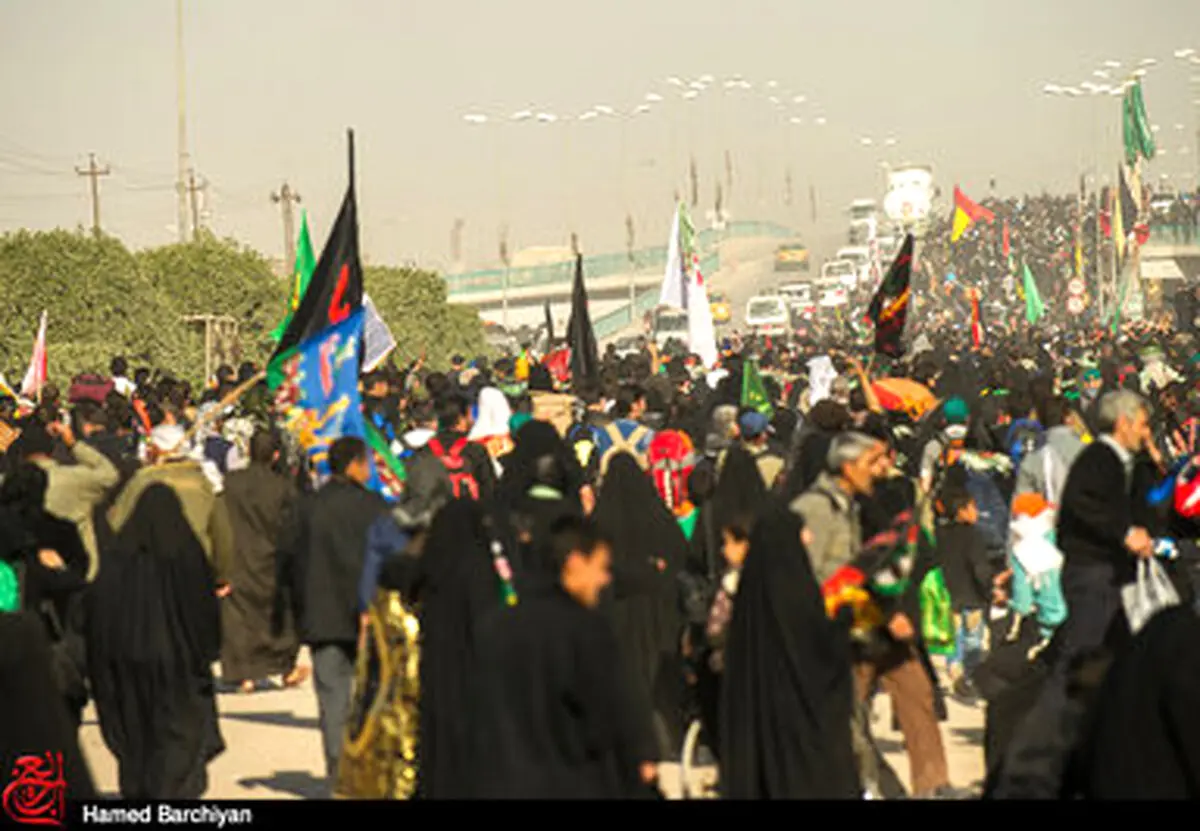 شروع پیاده روی زائرین از نجف به سوی کربلا/ تصاویر