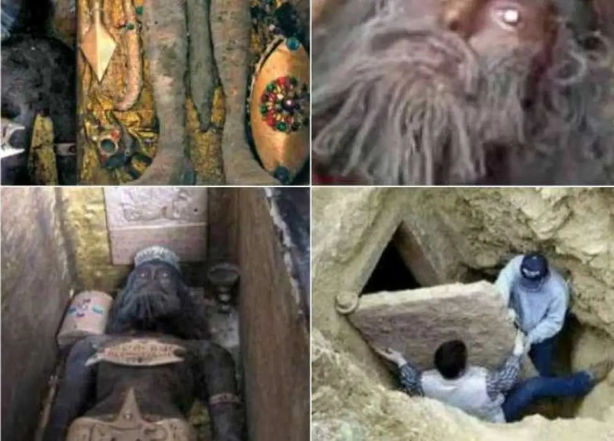 کشف مومیایی منتسب به «کوروش هخامنشی» در اطراف پاسارگاد/ میراث فرهنگی: شایعه است + عکس