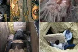 کشف مومیایی منتسب به «کوروش هخامنشی» در اطراف پاسارگاد/ میراث فرهنگی: شایعه است + عکس