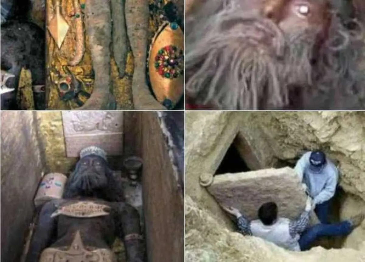 کشف مومیایی منتسب به «کوروش هخامنشی» در اطراف پاسارگاد/ میراث فرهنگی: شایعه است + عکس