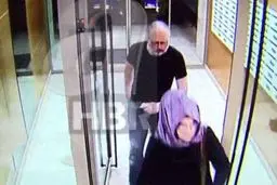 تصویر جدید از لحظه ورود خاشقجی به کنسولگری عربستان