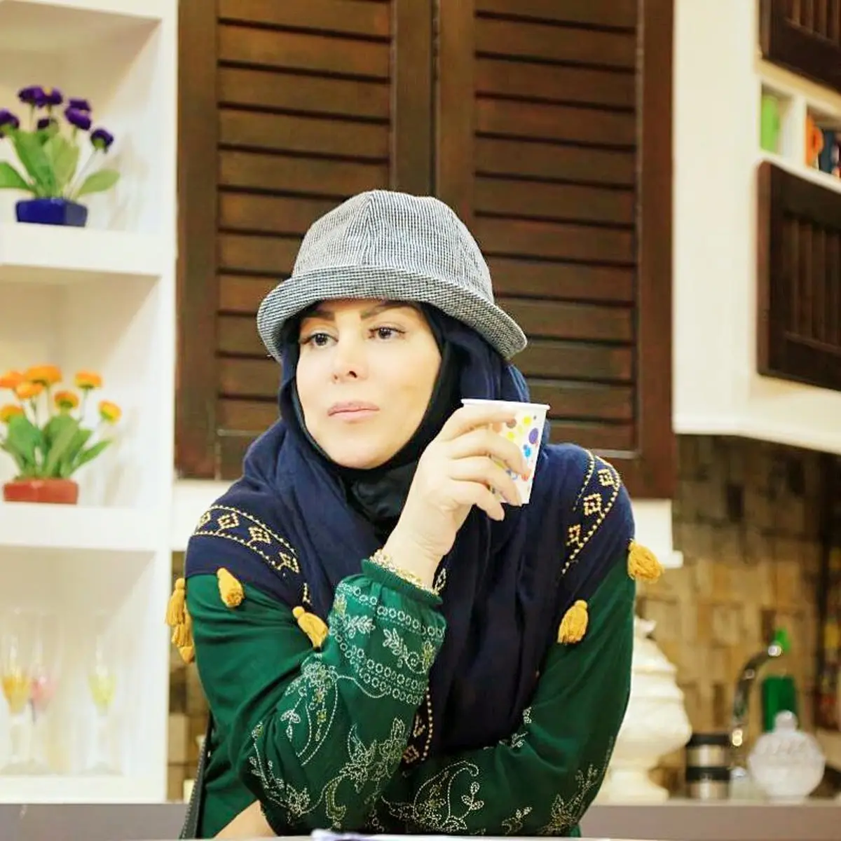 تيپ عجيب خانم بازيگر + عكس