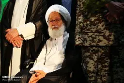 عکس: حضور رهبر شیعیان بحرین در قم
