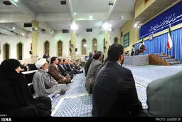 دیدار خانواده‌های شهدا با مقام معظم رهبری/ تصاویر