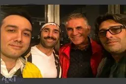 عکس یادگاری کی روش با بازیگر «شب‌های برره»