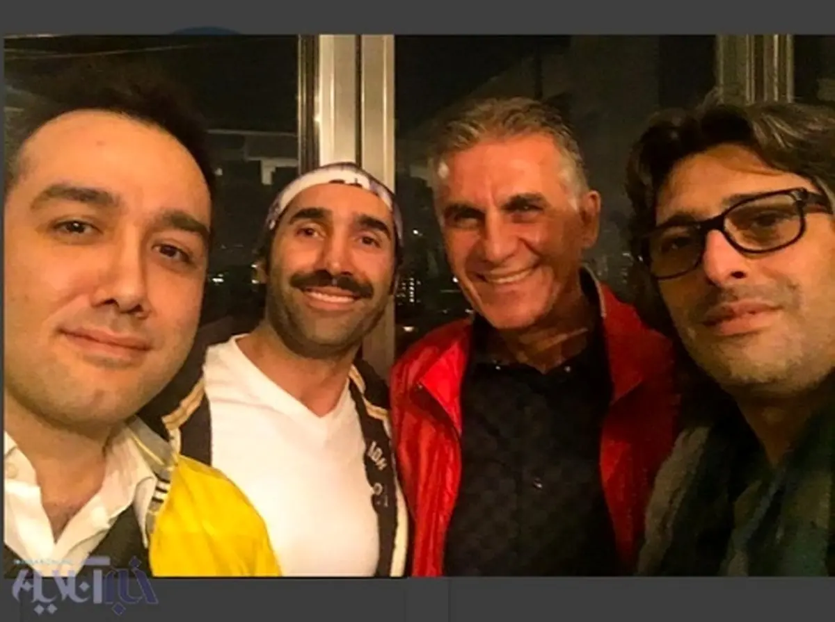 عکس یادگاری کی روش با بازیگر «شب‌های برره»