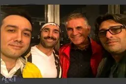 عکس یادگاری کی روش با بازیگر «شب‌های برره»