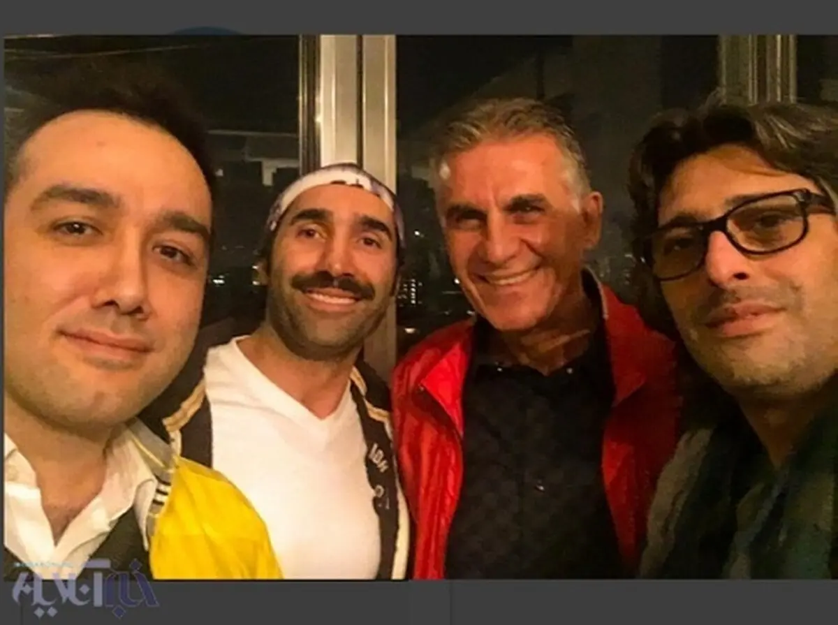 عکس یادگاری کی روش با بازیگر «شب‌های برره»
