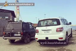 عکس/پاترول 2014 در کنار پاترول 1380