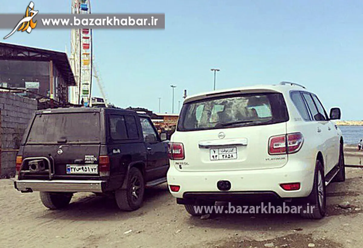 عکس/پاترول 2014 در کنار پاترول 1380
