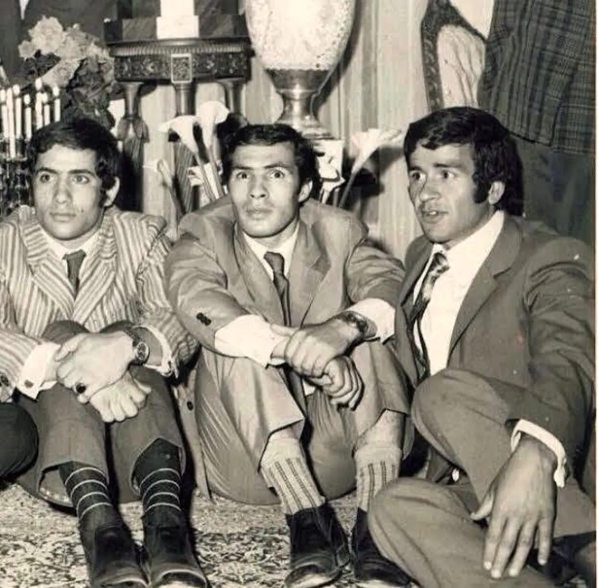 ‫عکس کمتر دیده از جوانی امیر عابدینی‬‎