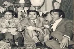 ‫عکس کمتر دیده از جوانی امیر عابدینی‬‎