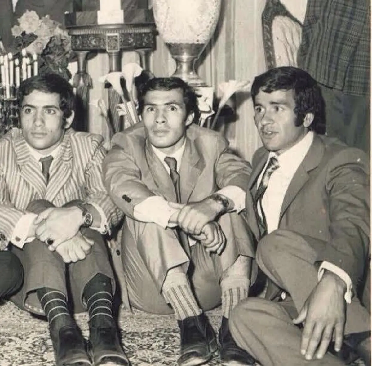 ‫عکس کمتر دیده از جوانی امیر عابدینی‬‎