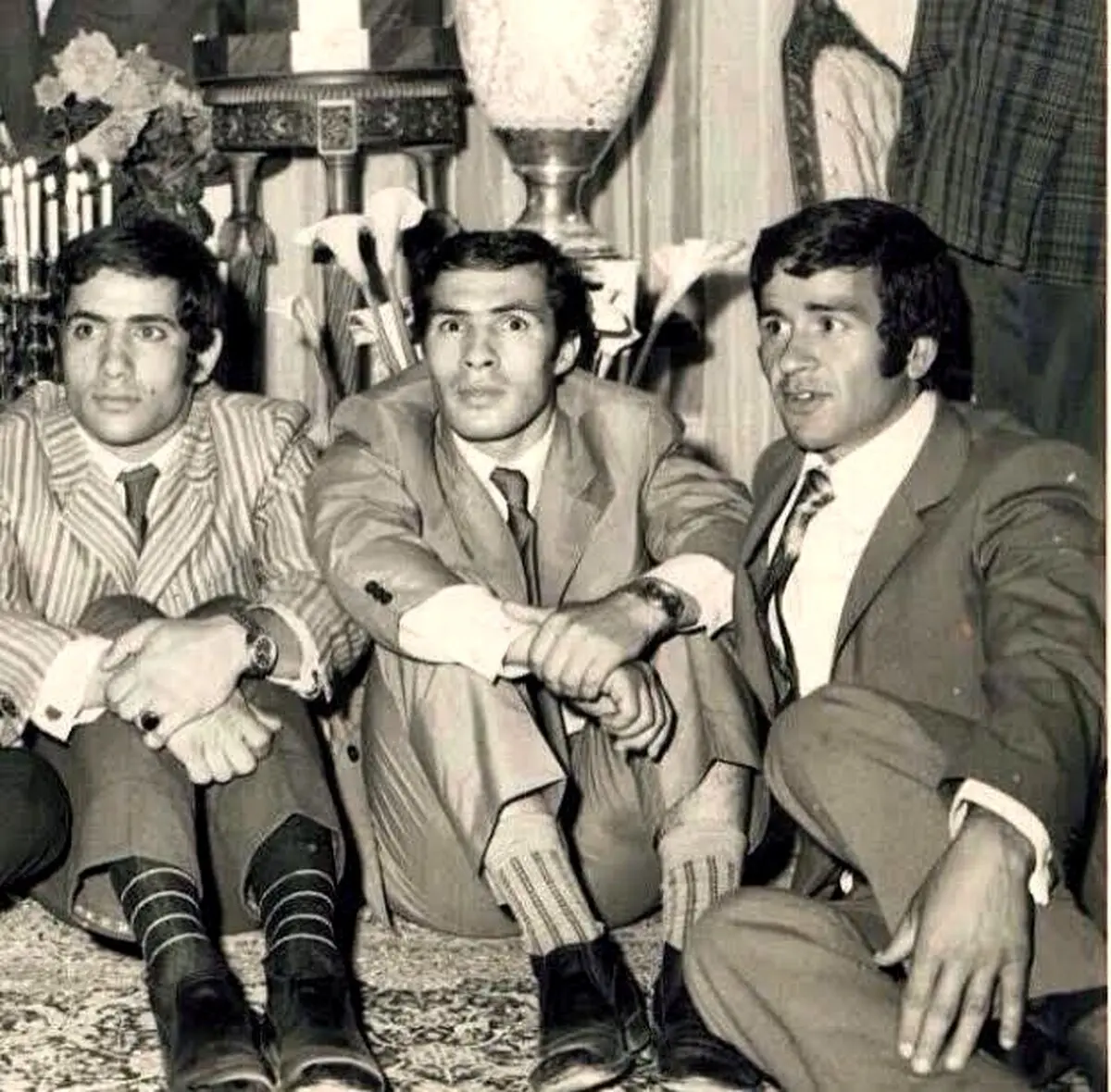 ‫عکس کمتر دیده از جوانی امیر عابدینی‬‎