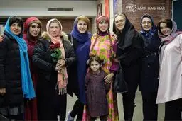 عکس/ لیلا بلوکات، کتایون ریاحی و فاطمه گودرزی، پشت صحنه یک نمایش