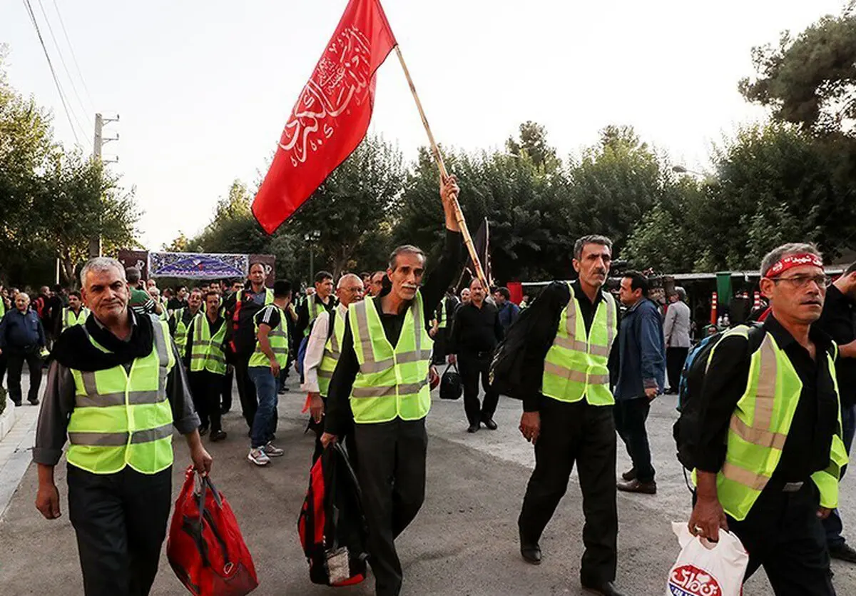 تصاویر / اعزام ۱۴۰۰ داوطلب خادم اربعین شهرداری تهران