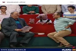 گفتگوی جناب خان و جواد خیابانی/عکس