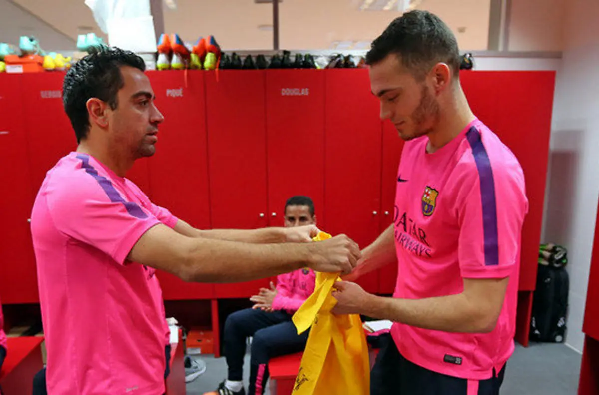 سورپرايزويژه براي فرمالن دررختکن بارسا(عکس)