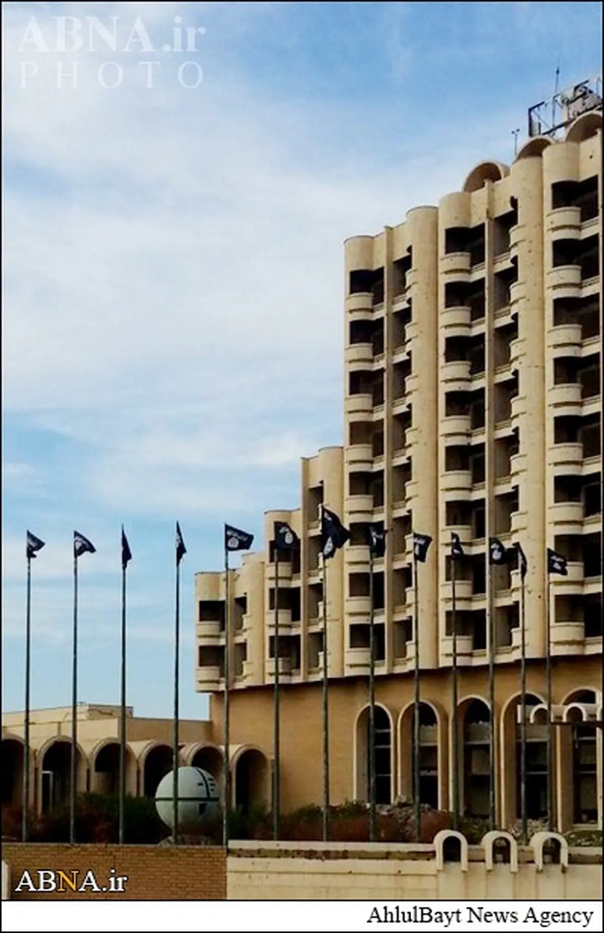 هتل داعش در موصل / عکس