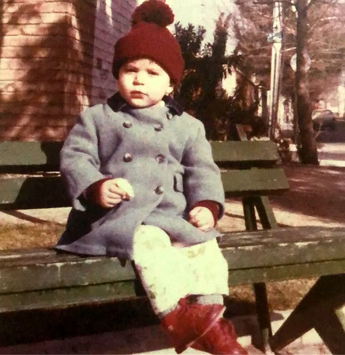 عکس بامزه از کودکی سحر دولتشاهی