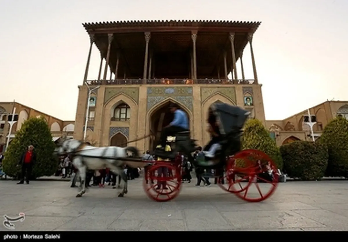 تصاویری خاص از عمارت عالی قاپو‍‍
