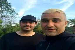 پژمان جمشیدی و سام درخشانی در تگزاس /عکس