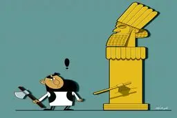 داعش و میراث فرهنگی ایران!/کاریکاتور