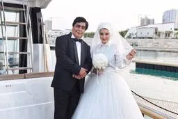 عکسی از عروسی سحر قریشی در کیش