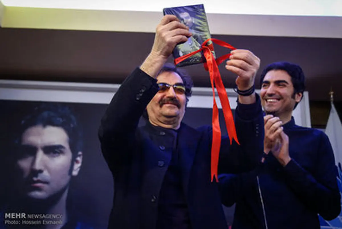 حاشیه های تصویری رونمایی از آلبوم حافظ ناظری