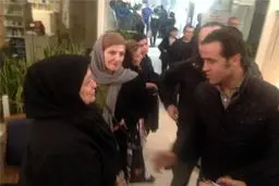 علی کریمی به عیادت پدر استقلال رفت/عکس