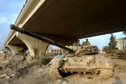 اوضاع در محله جوبار دمشق/تصاویر