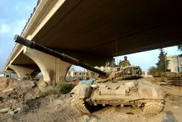 اوضاع در محله جوبار دمشق/تصاویر