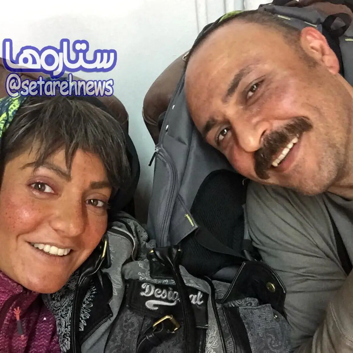 گریم عجیب و متفاوت مهناز افشار/عکس