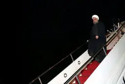 بازگشت روحانی از سه کشور آسیای میانه/تصاویر