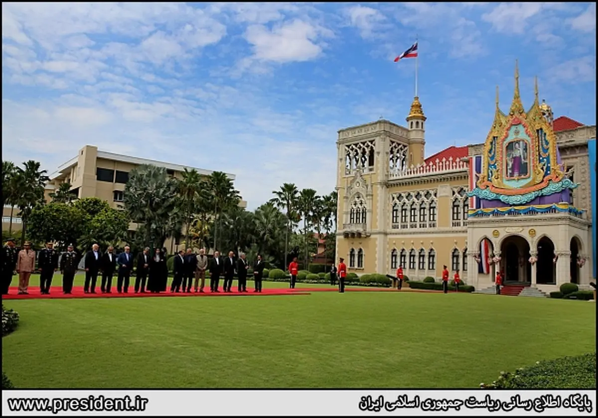 تصویری دیدنی از کاخ نخست وزیر تایلند/عکس