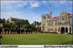 تصویری دیدنی از کاخ نخست وزیر تایلند/عکس