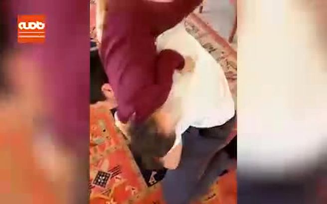 وقت گذرانی جالب شاهرخ استخری با دخترانش + ویدئو