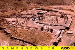تصویر هوایی جالب از تخت جمشید/ عکس