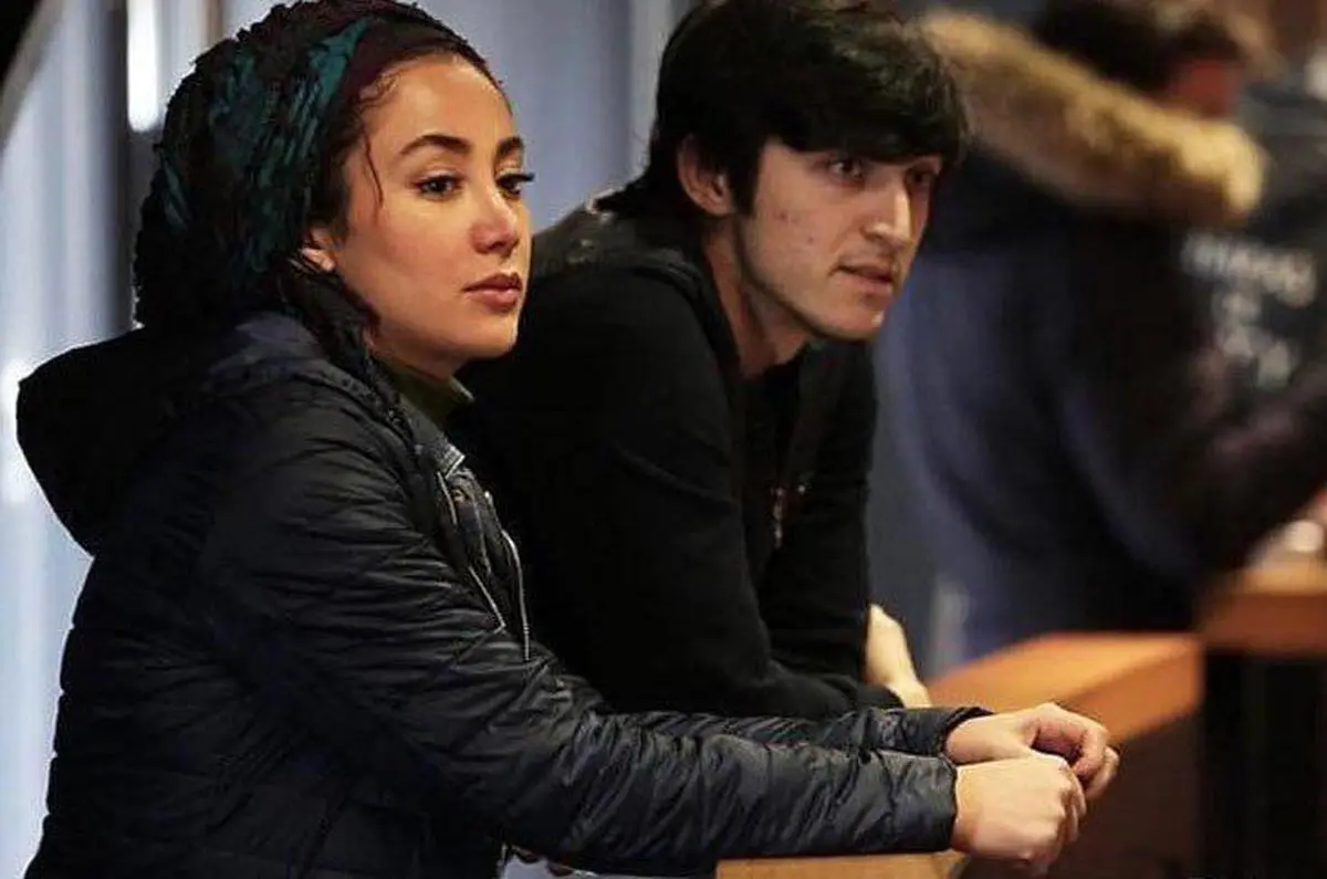 عکسی خاص از سردار آزمون در کنار خانم بازیگر