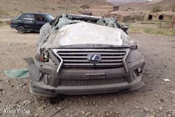 گفتگو با راننده کامیونی که 6 لکسوس را از بین برد!(+عکس)