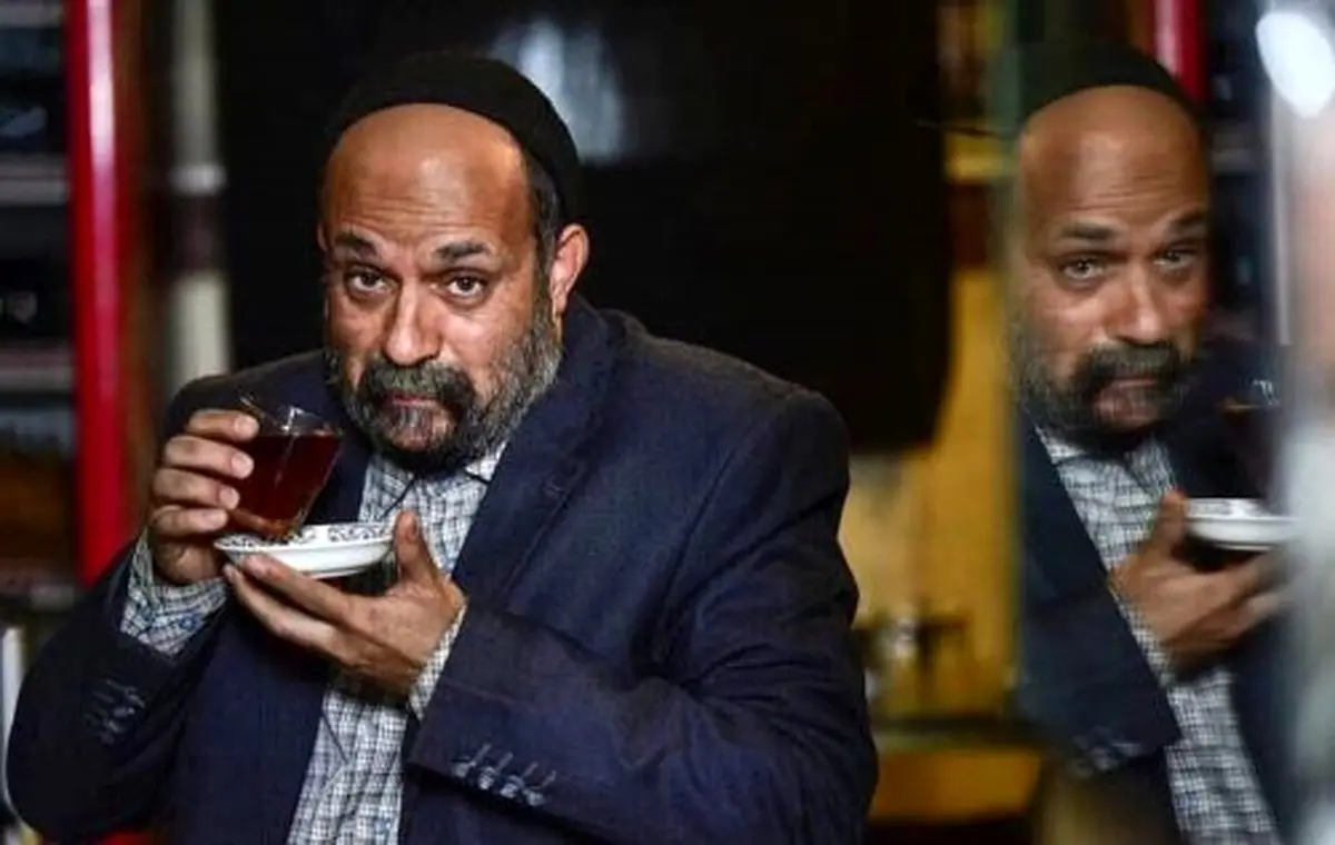 گریم متفاوت احمد مهران فر در فیلم جدیدش/عکس