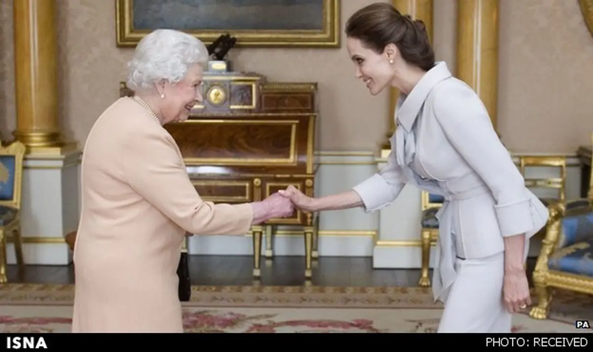 آنجلینا جولی «بانو»ی انگلستان شد