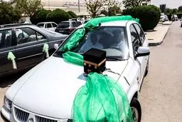 بازگشت اولین کاروان حجاج خوزستانی / تصاویر