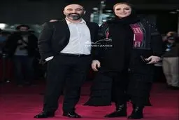 تصویری از محسن تنابنده و همسرش در جشنواره فجر/عکس