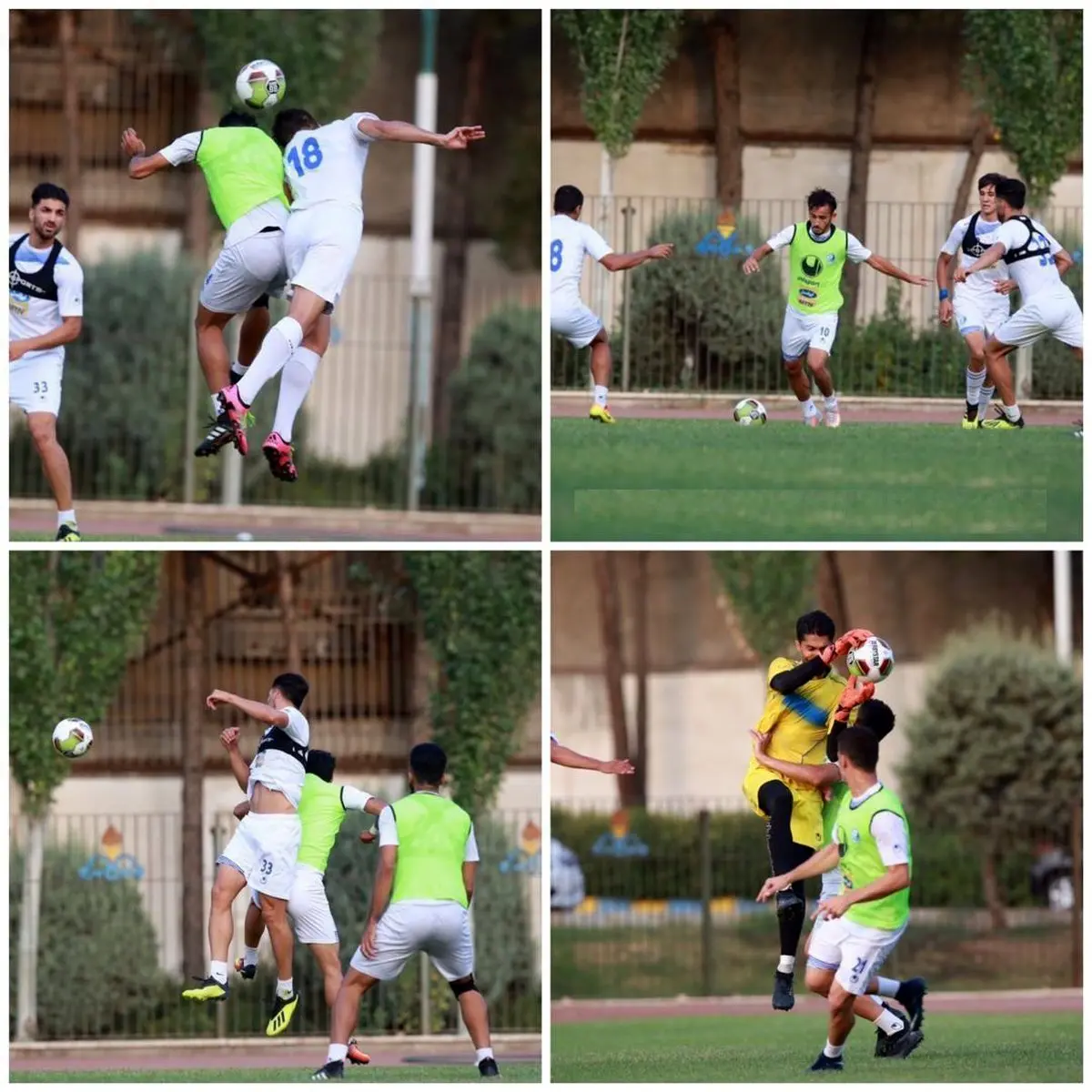 رضاوند بدون مشکل با استقلال تمرین کرد (عکس)