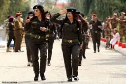 زنان پلیس کردستان عراق/عکس